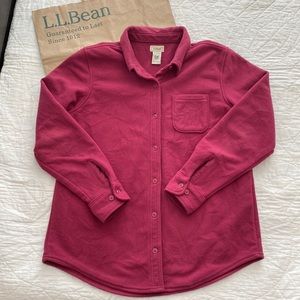 LL Bean Fleece Shirt